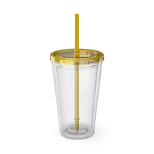 Load image into Gallery viewer, Wild Fire "Bubble" Sunsplash Tumbler with Straw, 16oz