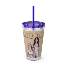 Load image into Gallery viewer, Wild Fire "Bubble" Sunsplash Tumbler with Straw, 16oz