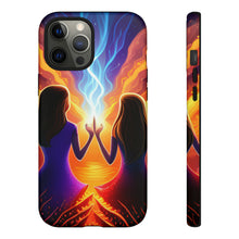 Load image into Gallery viewer, Wild Fire "Magical Flames" Custom Phone Case