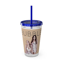 Load image into Gallery viewer, Wild Fire "Bubble" Sunsplash Tumbler with Straw, 16oz