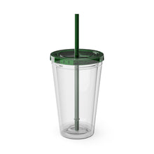 Load image into Gallery viewer, Wild Fire "Bubble" Sunsplash Tumbler with Straw, 16oz