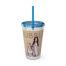 Load image into Gallery viewer, Wild Fire "Bubble" Sunsplash Tumbler with Straw, 16oz