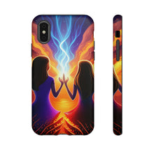 Load image into Gallery viewer, Wild Fire "Magical Flames" Custom Phone Case