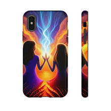 Load image into Gallery viewer, Wild Fire "Magical Flames" Custom Phone Case