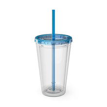 Load image into Gallery viewer, Wild Fire "Bubble" Sunsplash Tumbler with Straw, 16oz