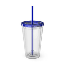 Load image into Gallery viewer, Wild Fire "Bubble" Sunsplash Tumbler with Straw, 16oz