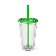 Load image into Gallery viewer, Wild Fire "Bubble" Sunsplash Tumbler with Straw, 16oz