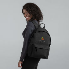 Load image into Gallery viewer, Wild Fire Embroidered Logo Backpack