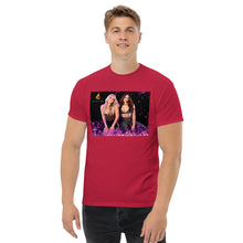 Load image into Gallery viewer, Wild Fire Purple Flames T-Shirt