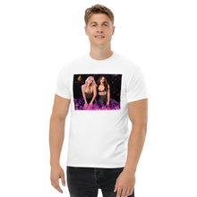 Load image into Gallery viewer, Wild Fire Purple Flames T-Shirt