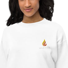 Load image into Gallery viewer, Wild Fire Embroidered Logo Sweatshirt