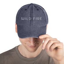 Load image into Gallery viewer, Wild Fire Embroidered Vintage Ball Cap