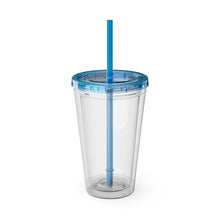 Load image into Gallery viewer, Wild Fire &quot;Bubble&quot; Sunsplash Tumbler with Straw, 16oz
