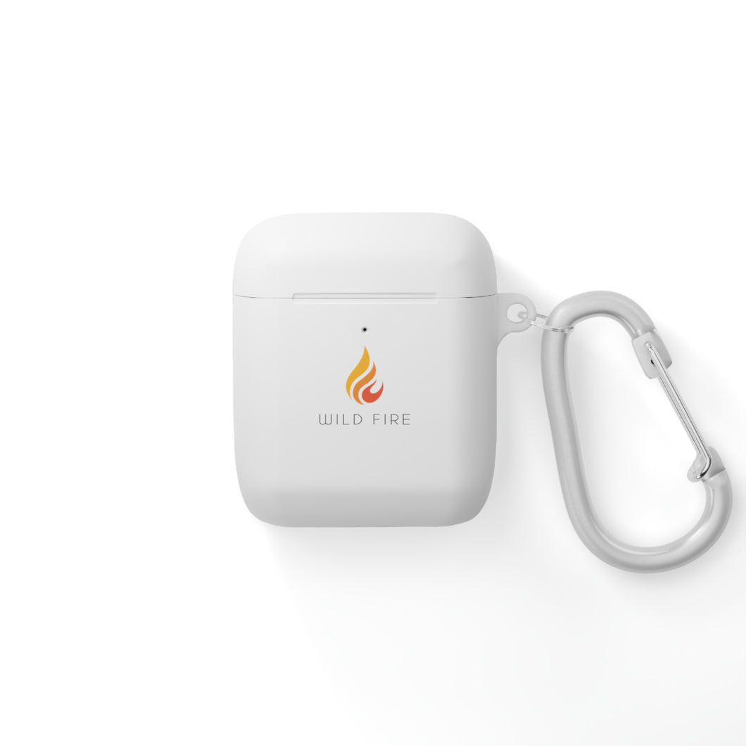 Wild Fire AirPods and AirPods Pro Case Cover (White, Pink and Mint)
