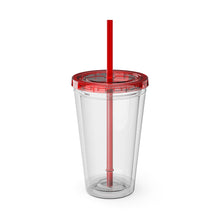 Load image into Gallery viewer, Wild Fire &quot;Bubble&quot; Sunsplash Tumbler with Straw, 16oz
