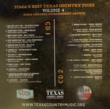 Load image into Gallery viewer, Best Texas Country Picks Volume 4 (Double CD - 23 Tracks - Autographed)
