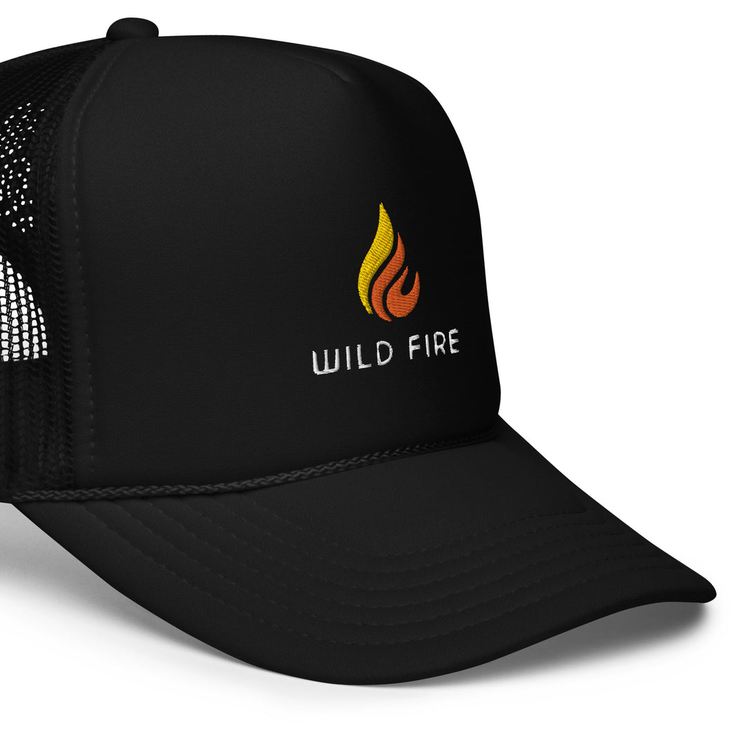 Wild Fire Logo Mesh Cap