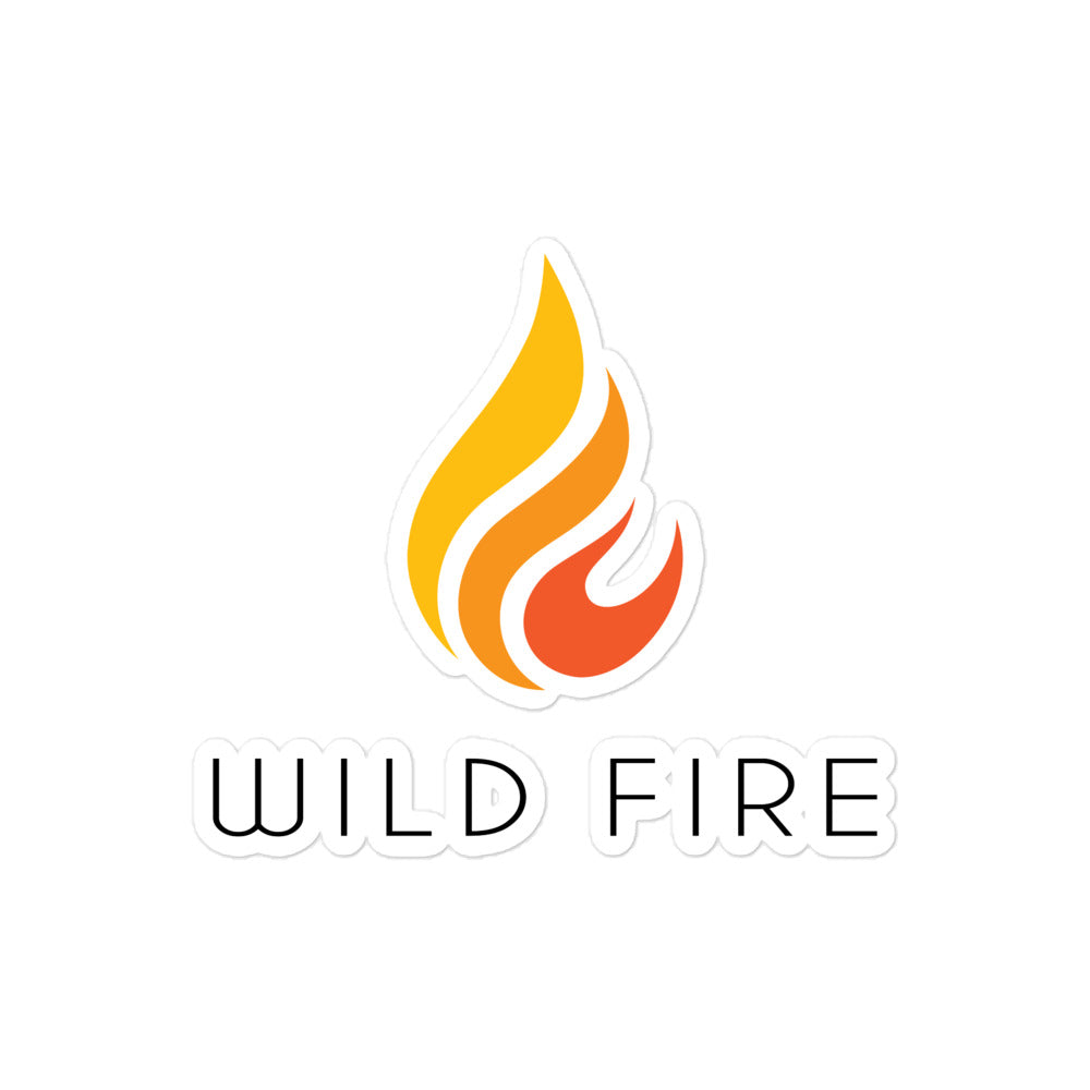 Wild Fire Sticker - Design 2