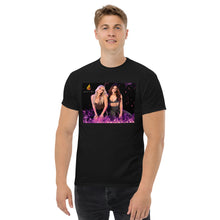 Load image into Gallery viewer, Wild Fire Purple Flames T-Shirt
