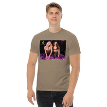 Load image into Gallery viewer, Wild Fire Purple Flames T-Shirt

