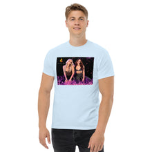Load image into Gallery viewer, Wild Fire Purple Flames T-Shirt
