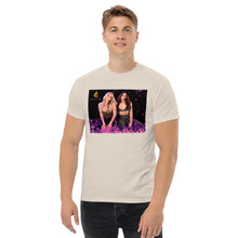 Load image into Gallery viewer, Wild Fire Purple Flames T-Shirt
