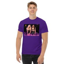 Load image into Gallery viewer, Wild Fire Purple Flames T-Shirt
