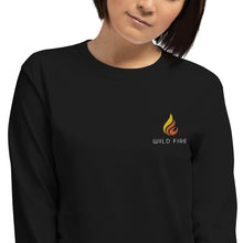 Load image into Gallery viewer, Wild Fire Embroidered Logo Long Sleeve Shirt
