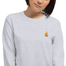 Load image into Gallery viewer, Wild Fire Embroidered Logo Long Sleeve Shirt
