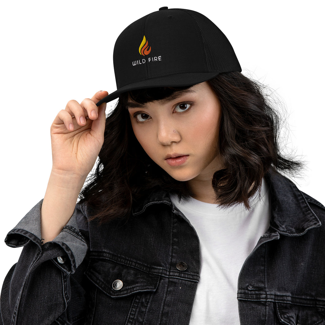 Wild Fire Logo Snap Back Hat