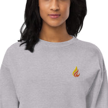 Load image into Gallery viewer, Wild Fire Embroidered Logo Sweatshirt
