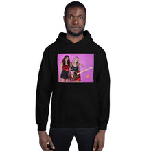 Load image into Gallery viewer, Wild Fire Flame Guitar Hoodie
