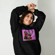 Load image into Gallery viewer, Wild Fire Flame Guitar Hoodie
