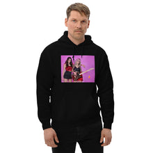 Load image into Gallery viewer, Wild Fire Flame Guitar Hoodie
