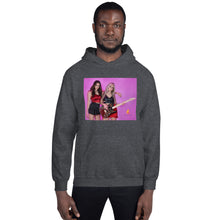 Load image into Gallery viewer, Wild Fire Flame Guitar Hoodie
