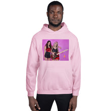 Load image into Gallery viewer, Wild Fire Flame Guitar Hoodie
