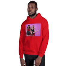 Load image into Gallery viewer, Wild Fire Flame Guitar Hoodie
