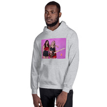 Load image into Gallery viewer, Wild Fire Flame Guitar Hoodie
