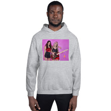 Load image into Gallery viewer, Wild Fire Flame Guitar Hoodie

