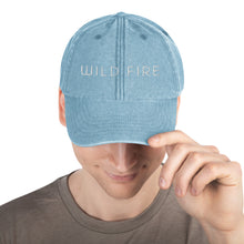 Load image into Gallery viewer, Wild Fire Embroidered Vintage Ball Cap
