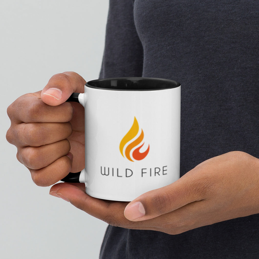 Wild Fire Logo White Coffee Mug