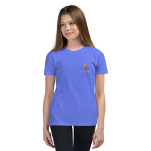 Load image into Gallery viewer, Wild Fire Embroidered Logo Youth Short Sleeve T-Shirt

